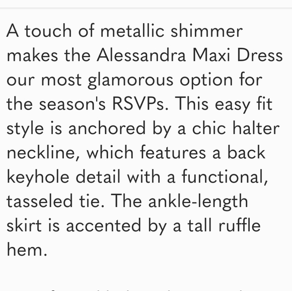 Lilly Pulitzer Alessandra Maxi BNWT - Picture 7 of 13